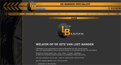 Desktop Screenshot of ligt-banden.nl
