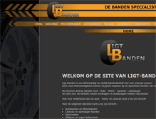 Tablet Screenshot of ligt-banden.nl